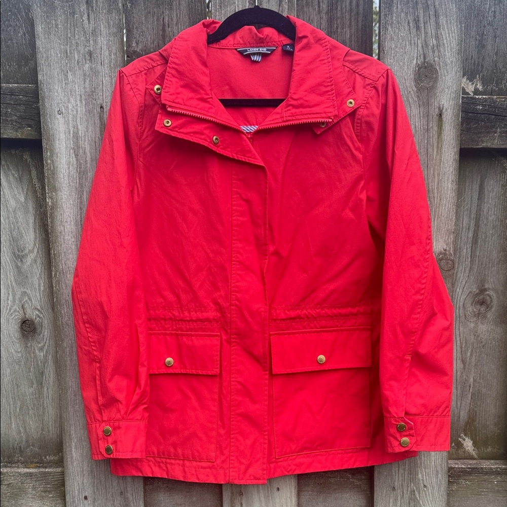 Land’s End Women's Rain Jacket like new!